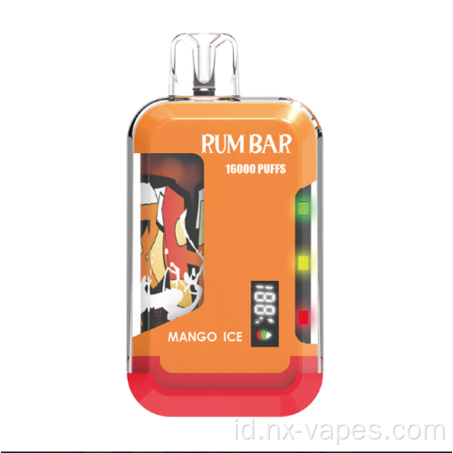Rumbar 16000 Puffs sekali pakai grosir vape